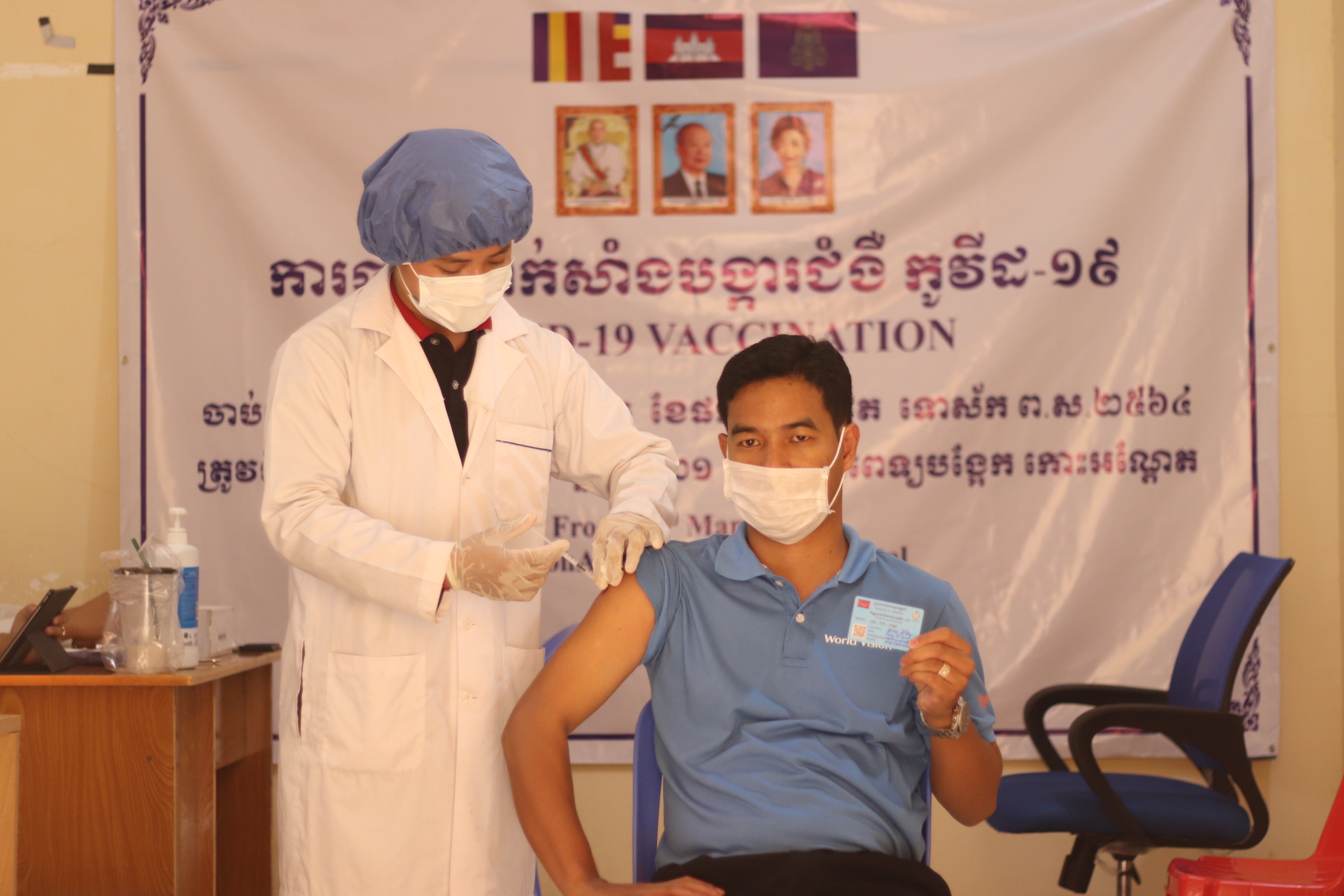 We have been combating COVID-19 since early 2020. Many Cambodians have lost their jobs and daily incomes because of the community outbreak and children have been suffering due to food shortages and school closure.