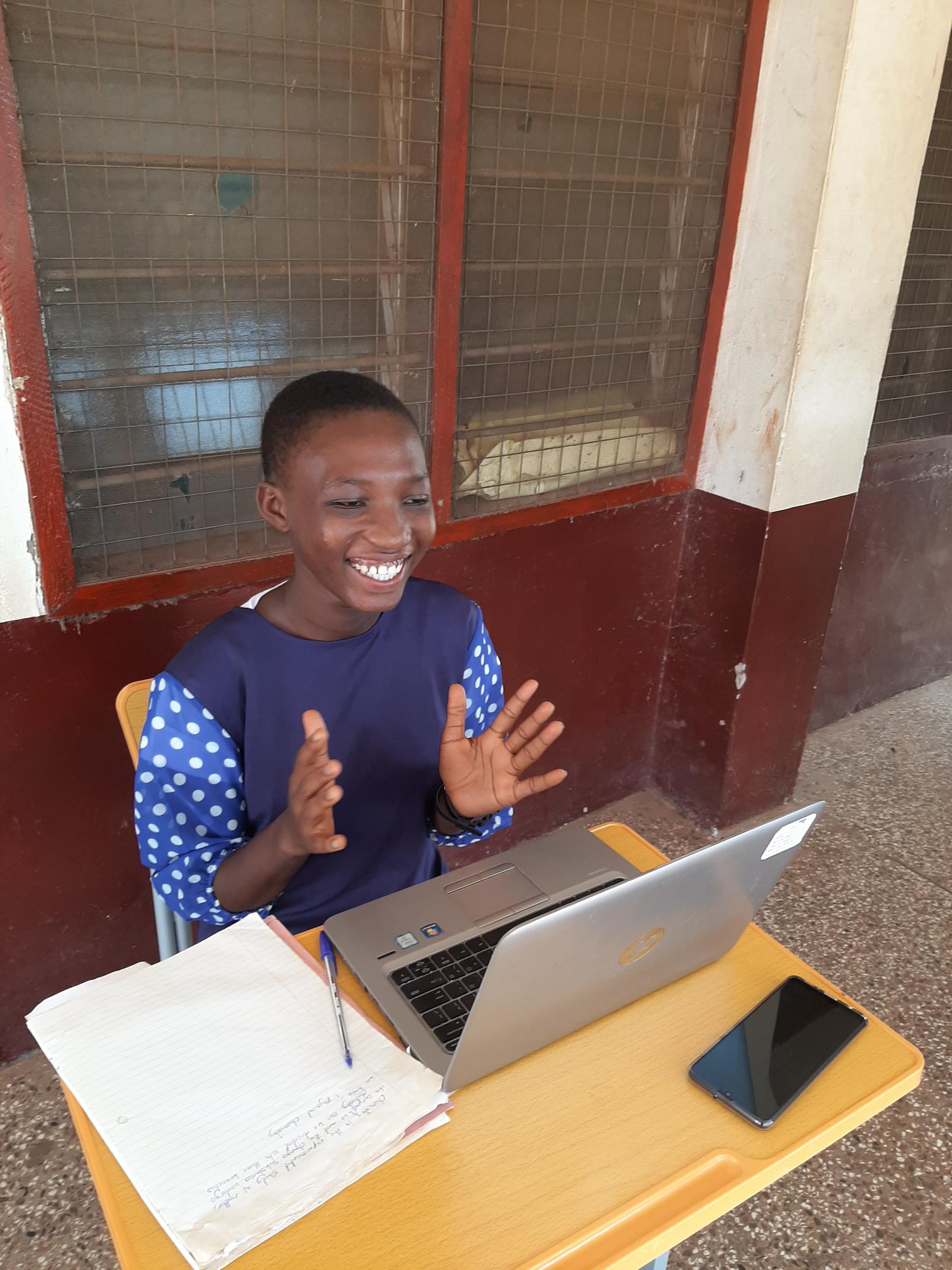 Sarafina, 18, from Ghana