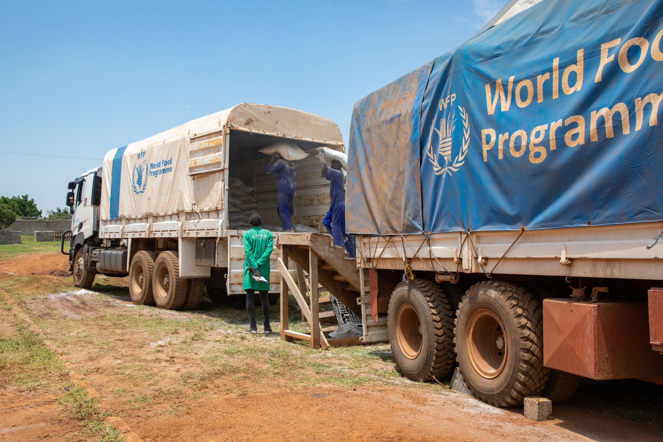 World Food Programme truck