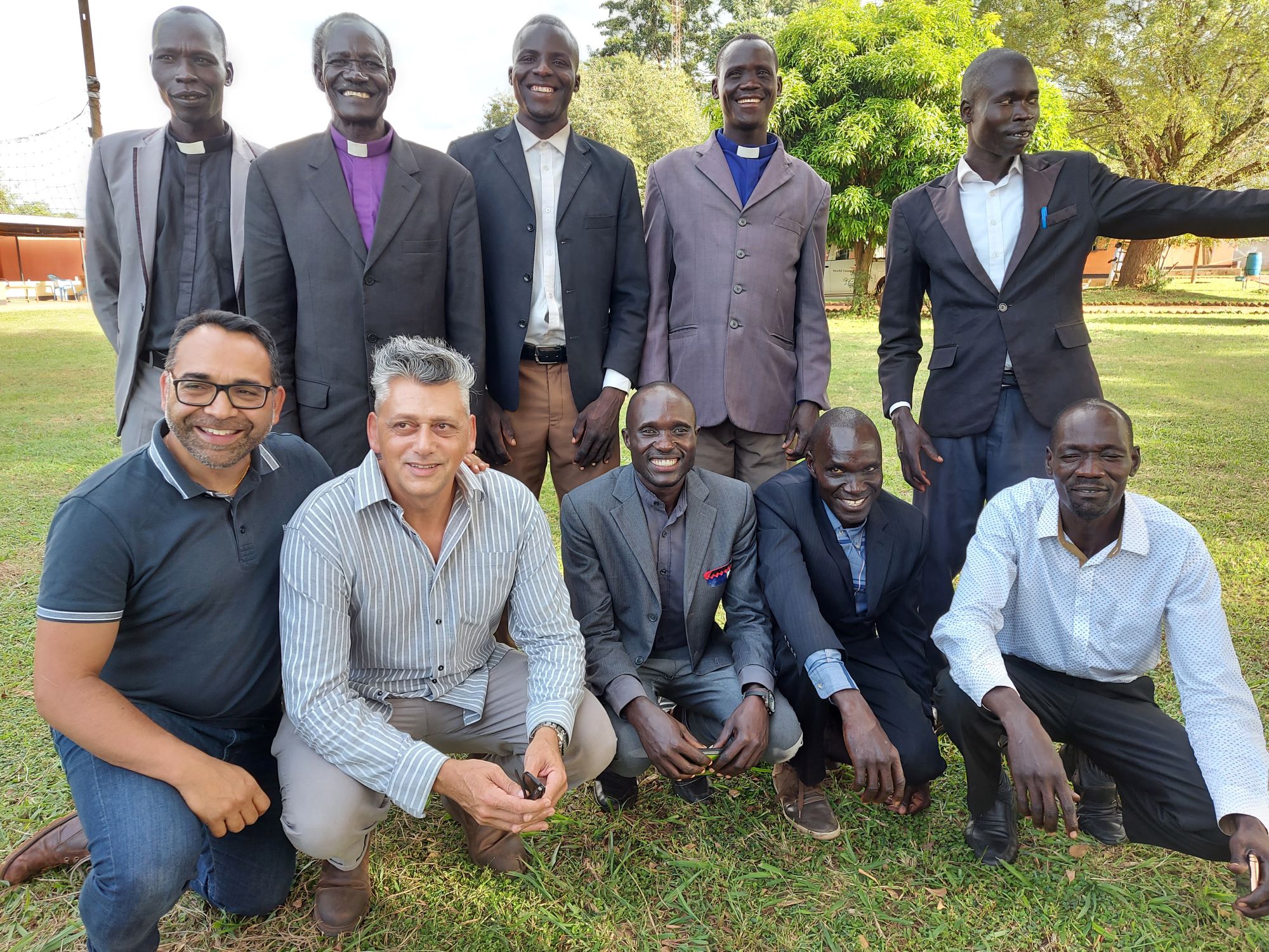 Church leaders from Pajule, Uganda