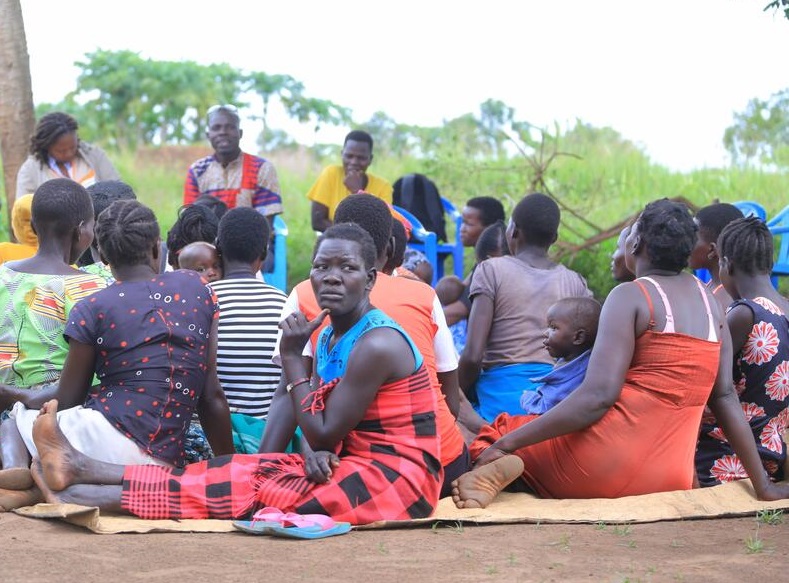 Savings group meeting