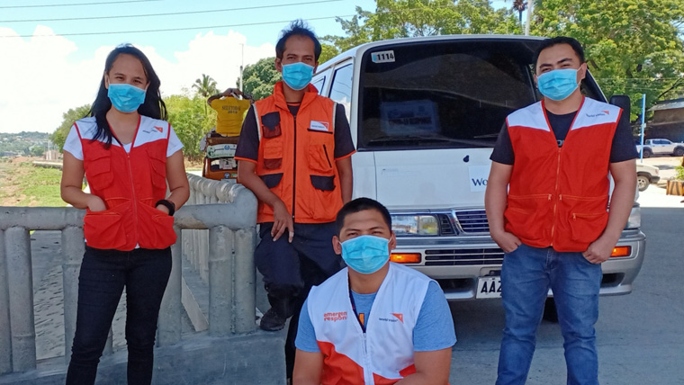 World Vision staff in the Philippines