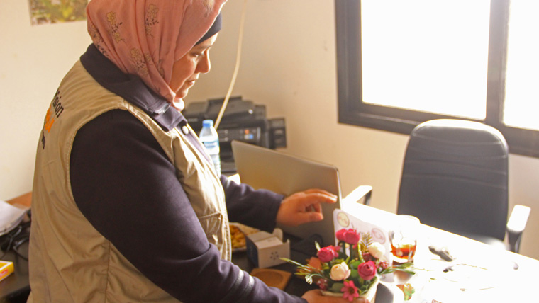 Community leader and grandmother, Ahlam