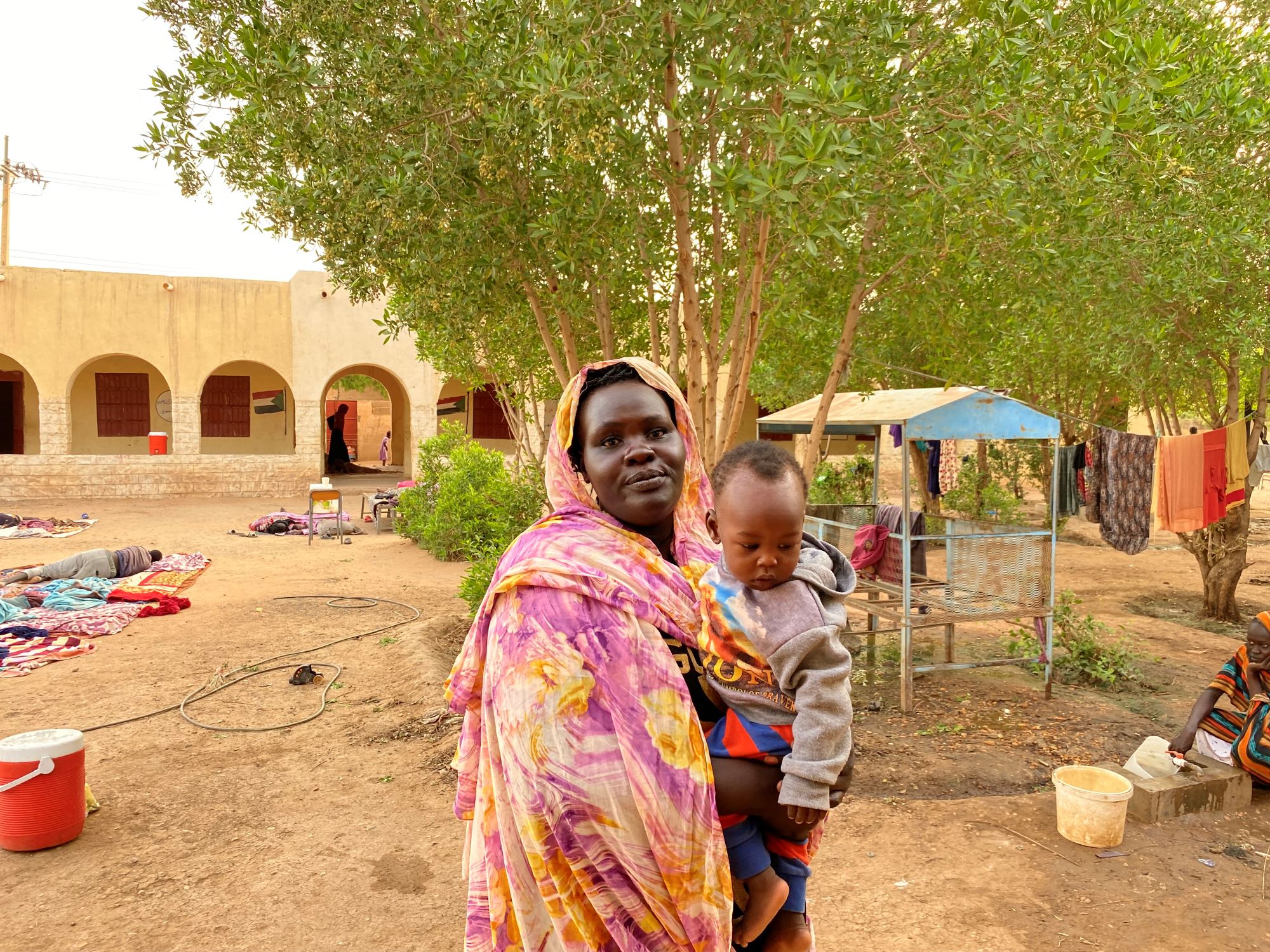 Mother and child in Sudan 