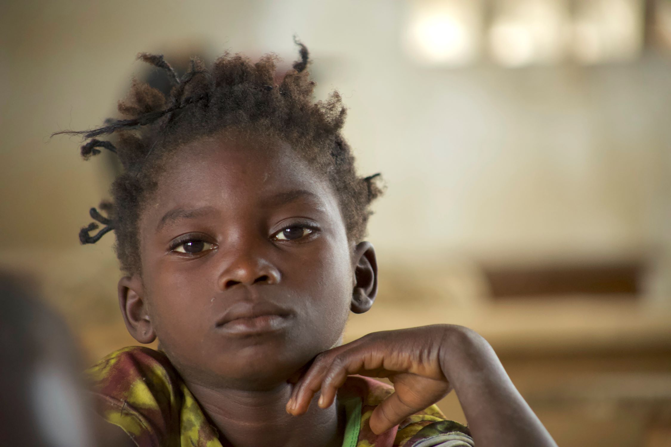 Melvina from the Central African Republic faces hunger crisis