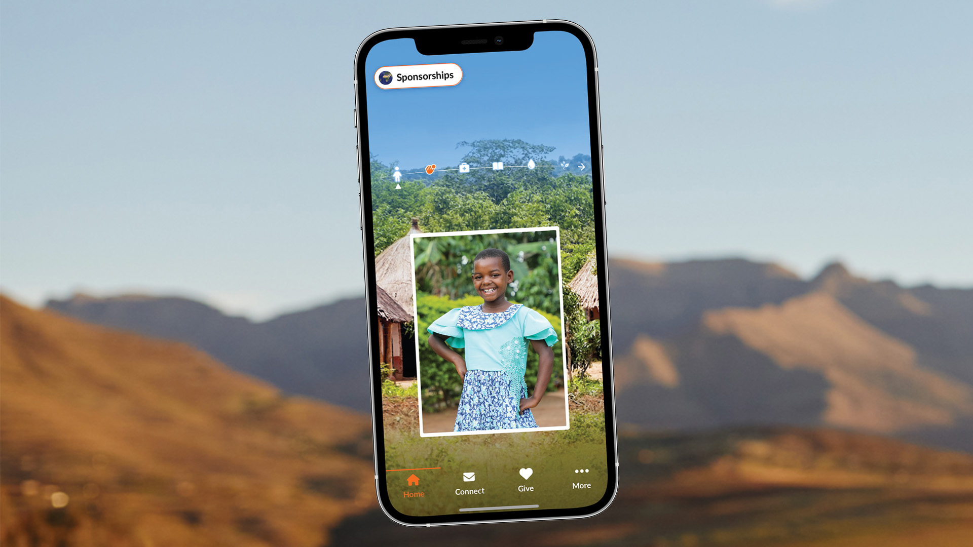 Home screen of the My Sponsorship app