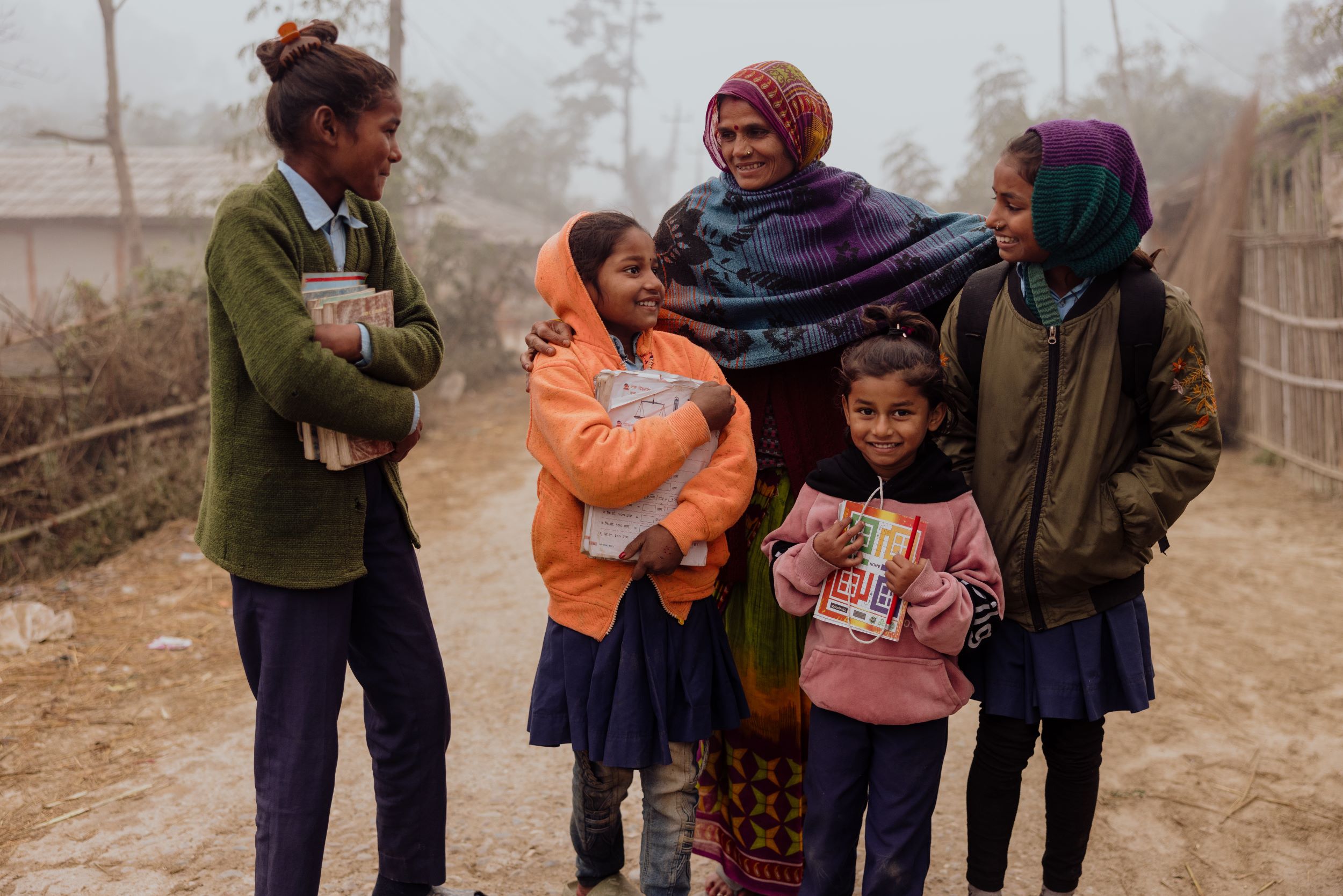 Rita launched a food stall and now all her daughters are in school as well as eating nutritious food