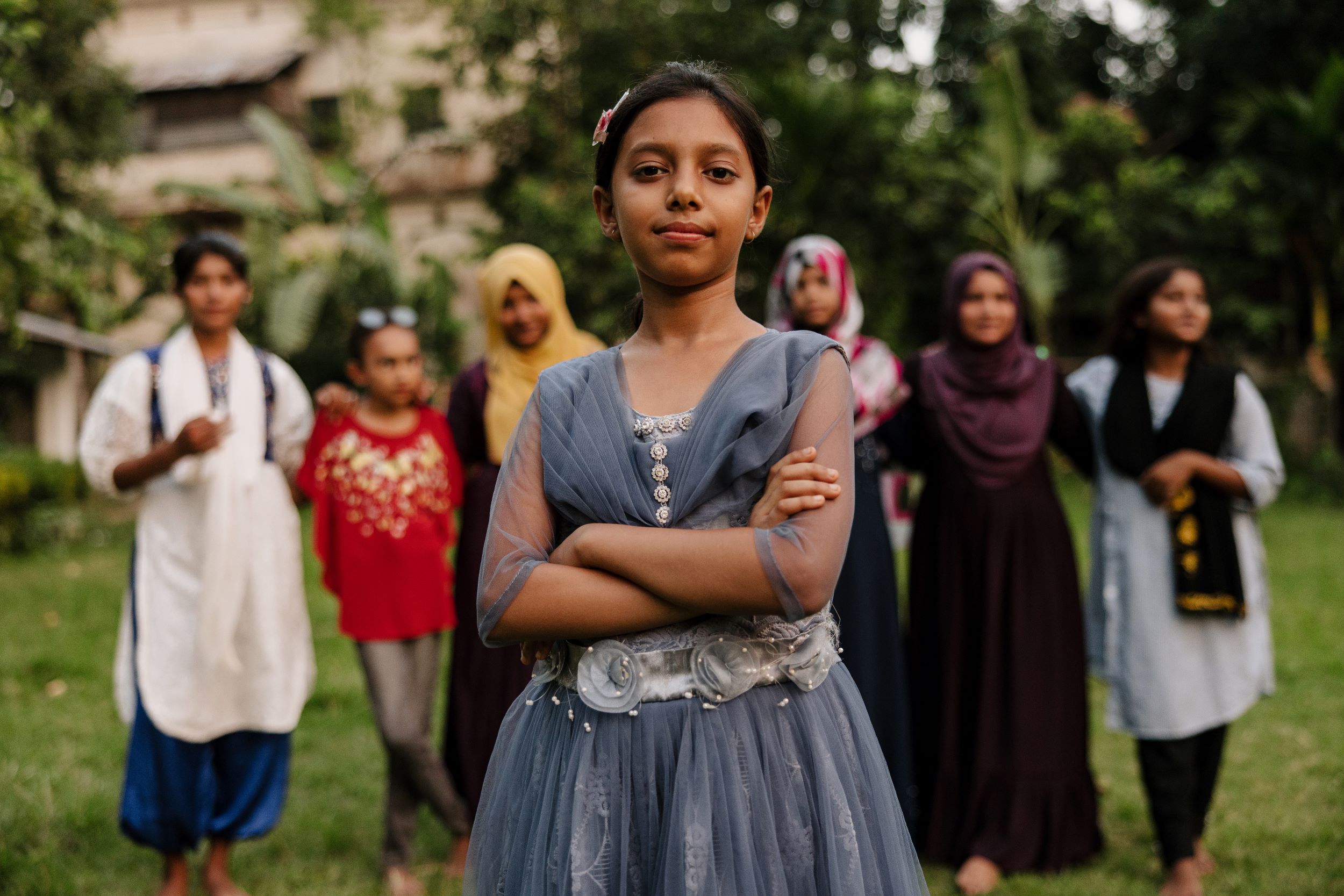 Sponsored girl in Bangladesh