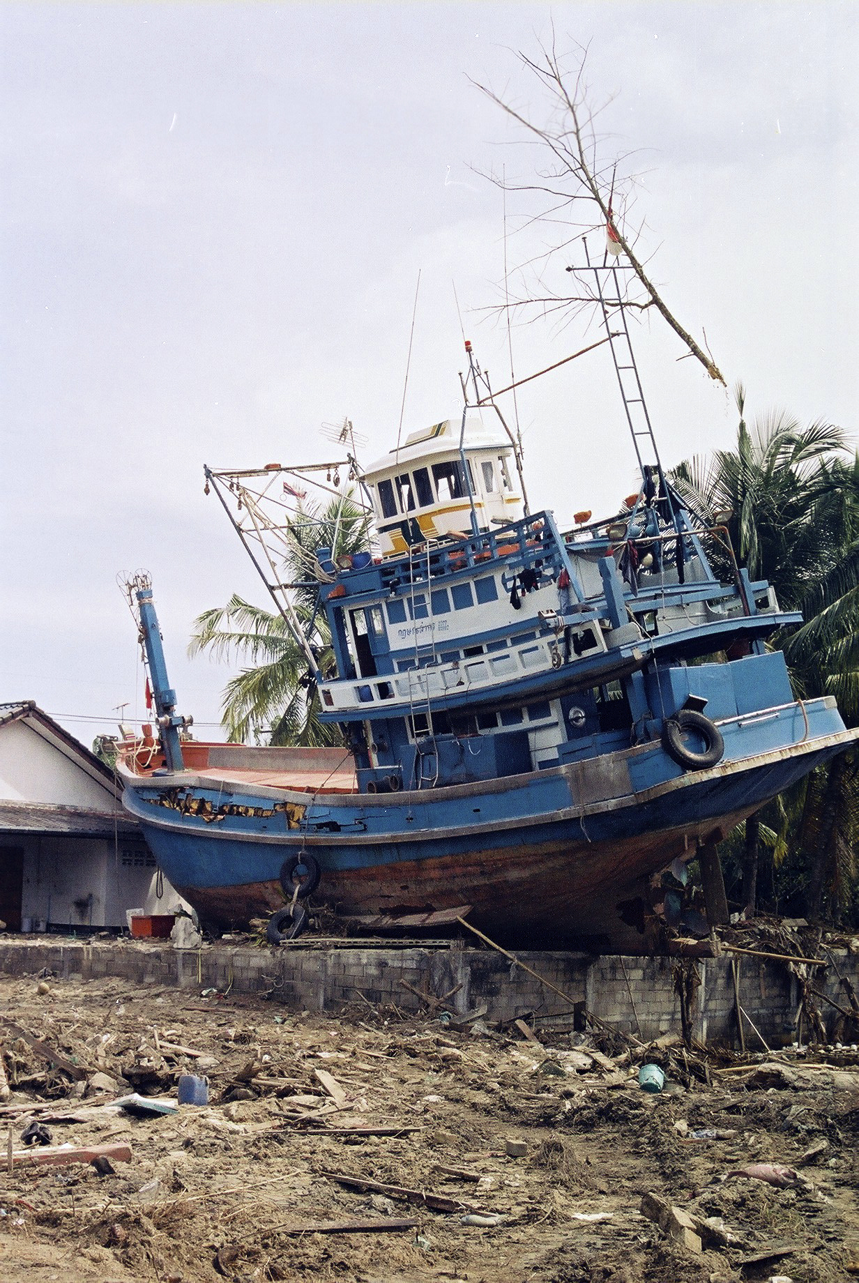 The fishing village of Baan Nam Khem was the worst hit