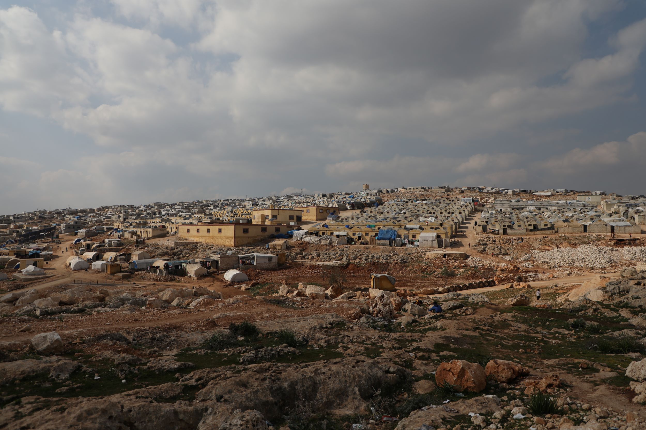 Displacement camp, Northwestern Syria