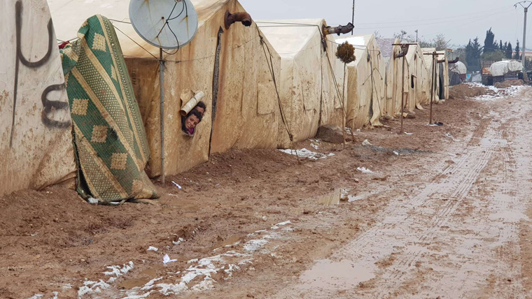 Syrian refugee camp