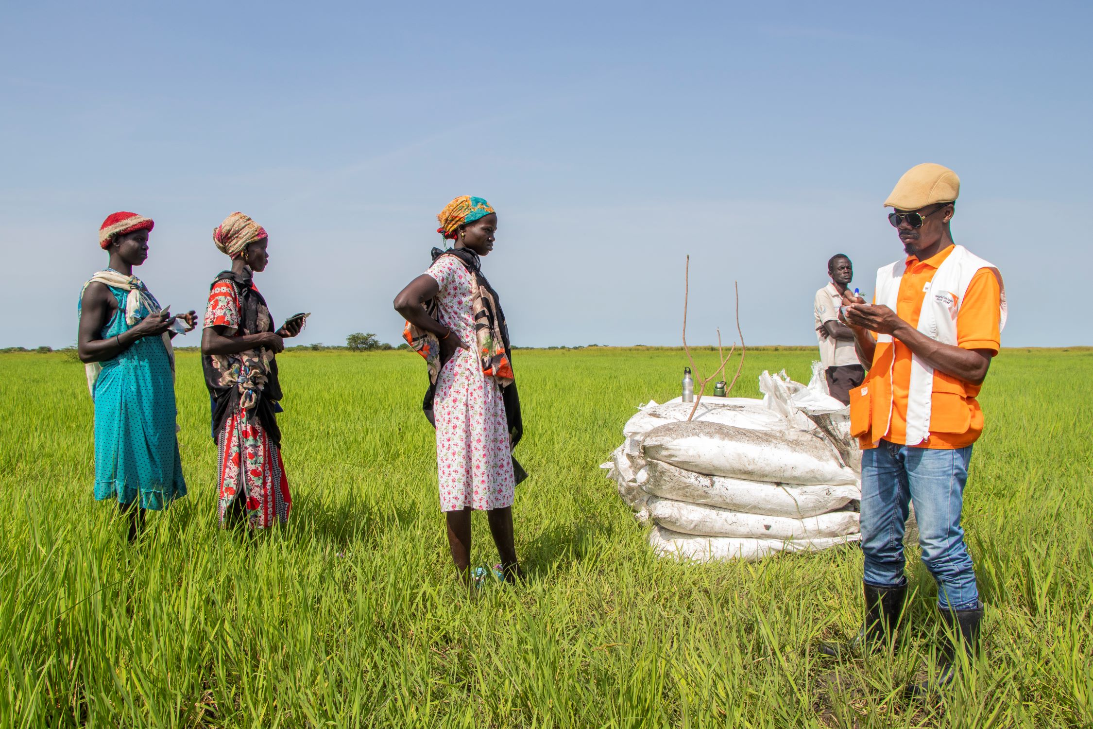 South Sudan food distribution