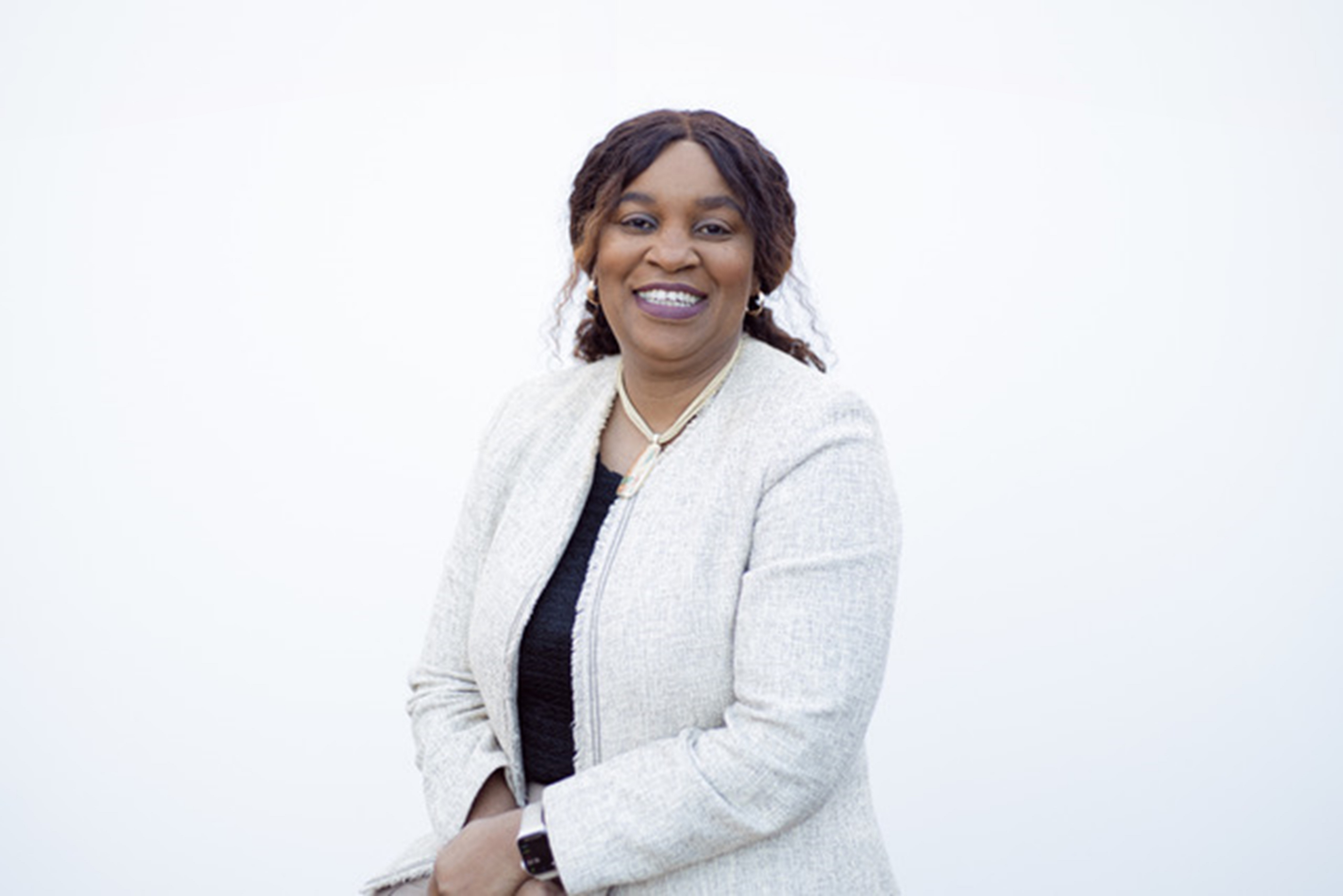 World Vision UK's CEO Mark Sheard looks into the camera