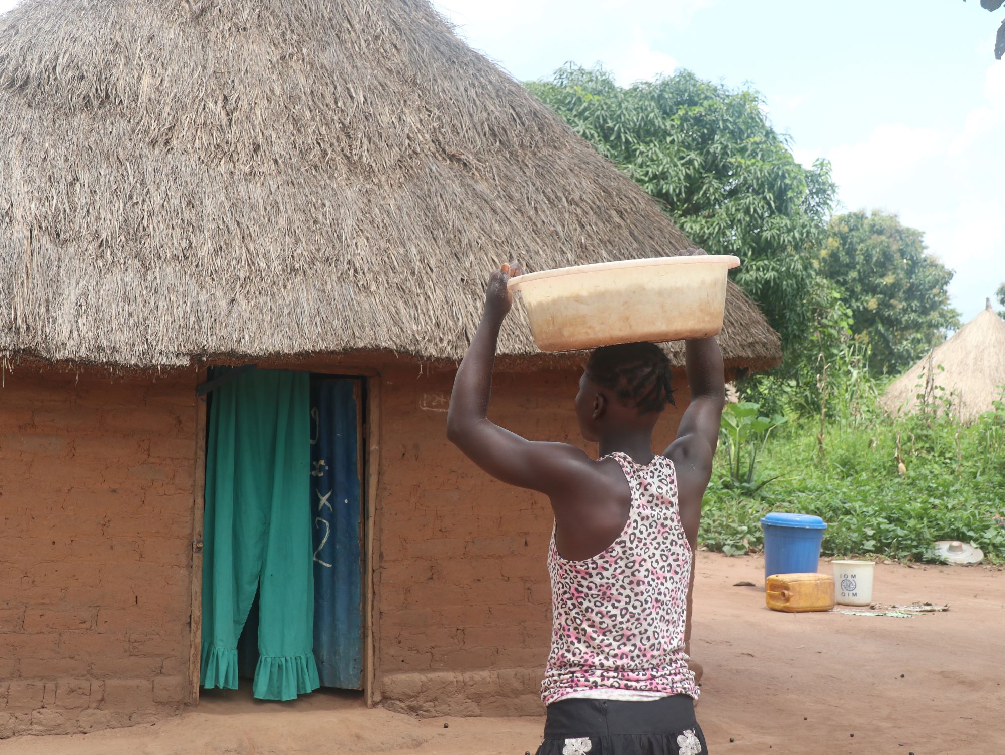 Former child soldier Grace now back home