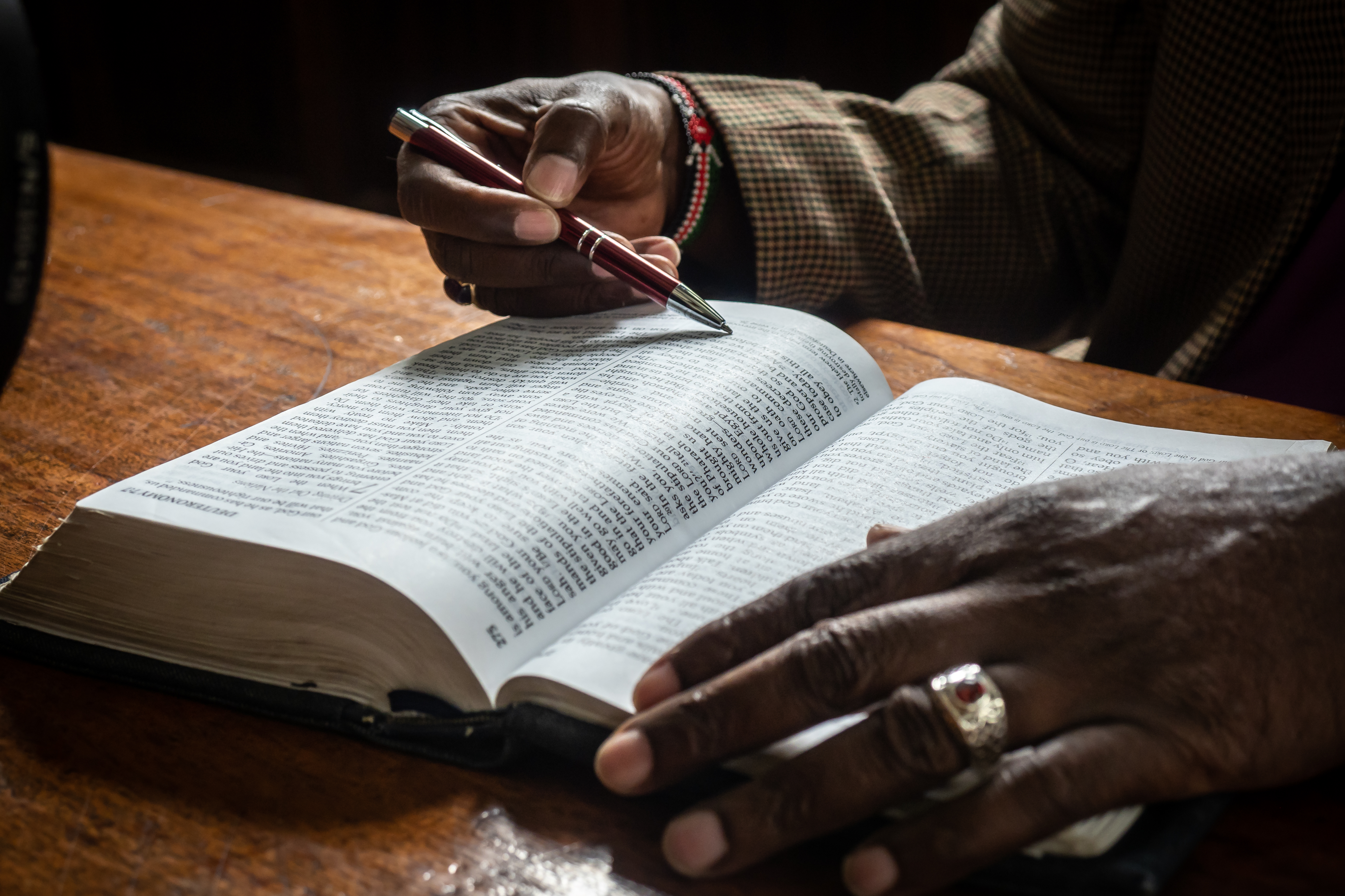 Jackson reading through the bible