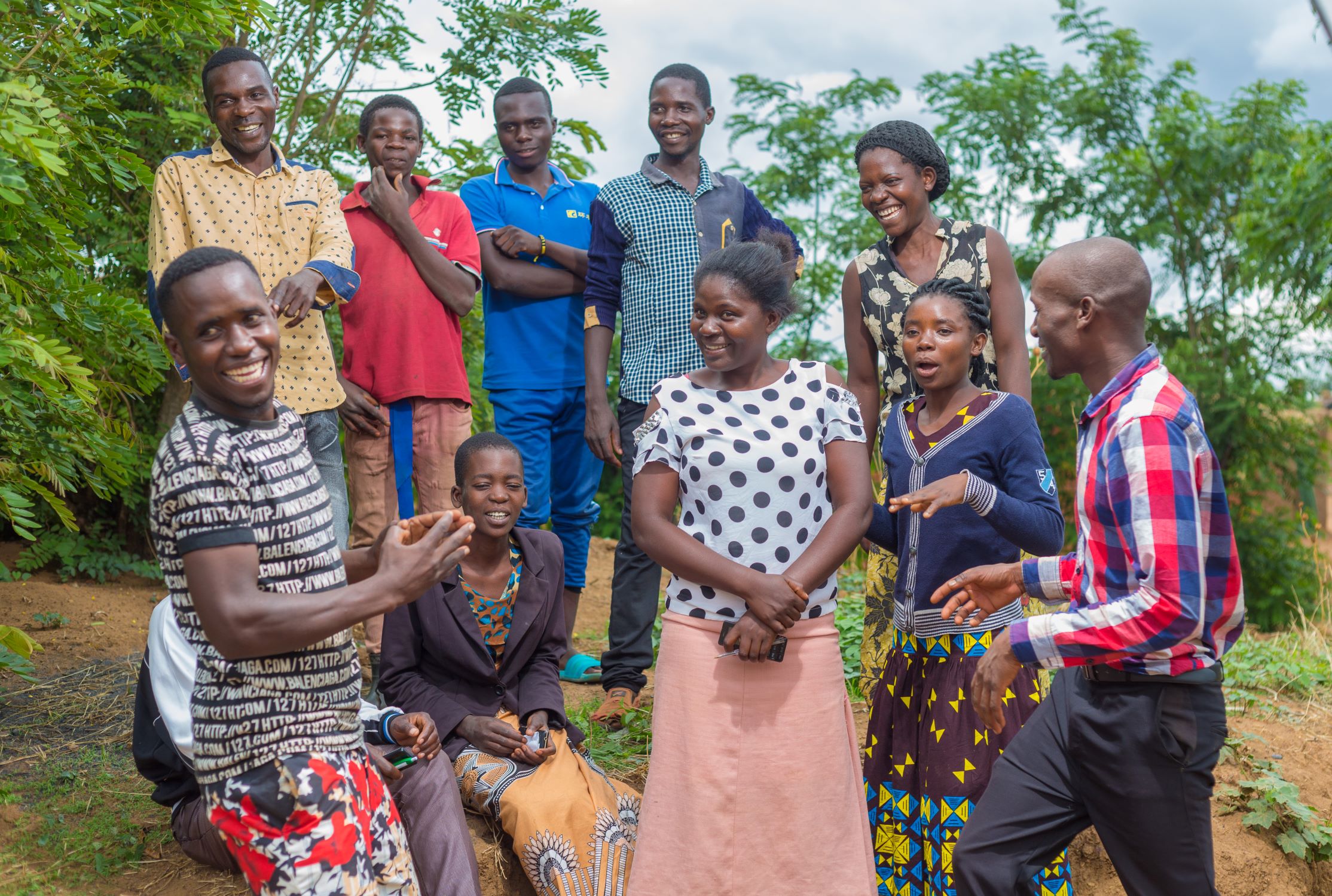 Young people in Malawi