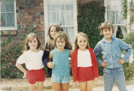 Maxine and her peers as children in the '80s.