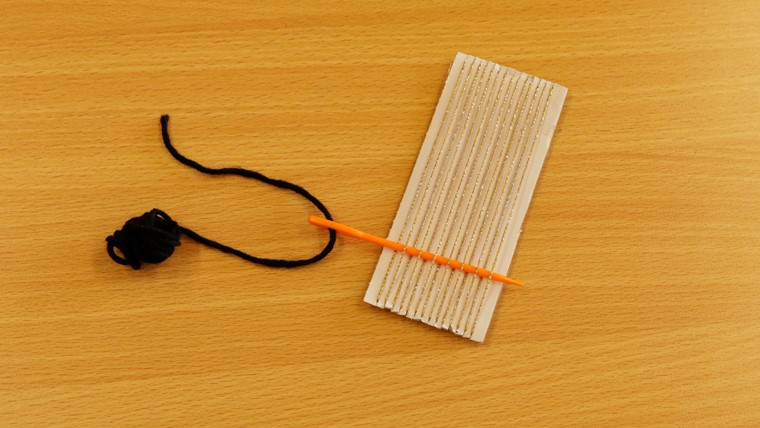 Step 3: Start weaving