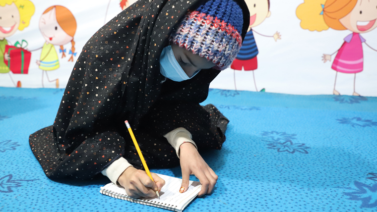 In Afghanistan, 11-year-old Mariam writes