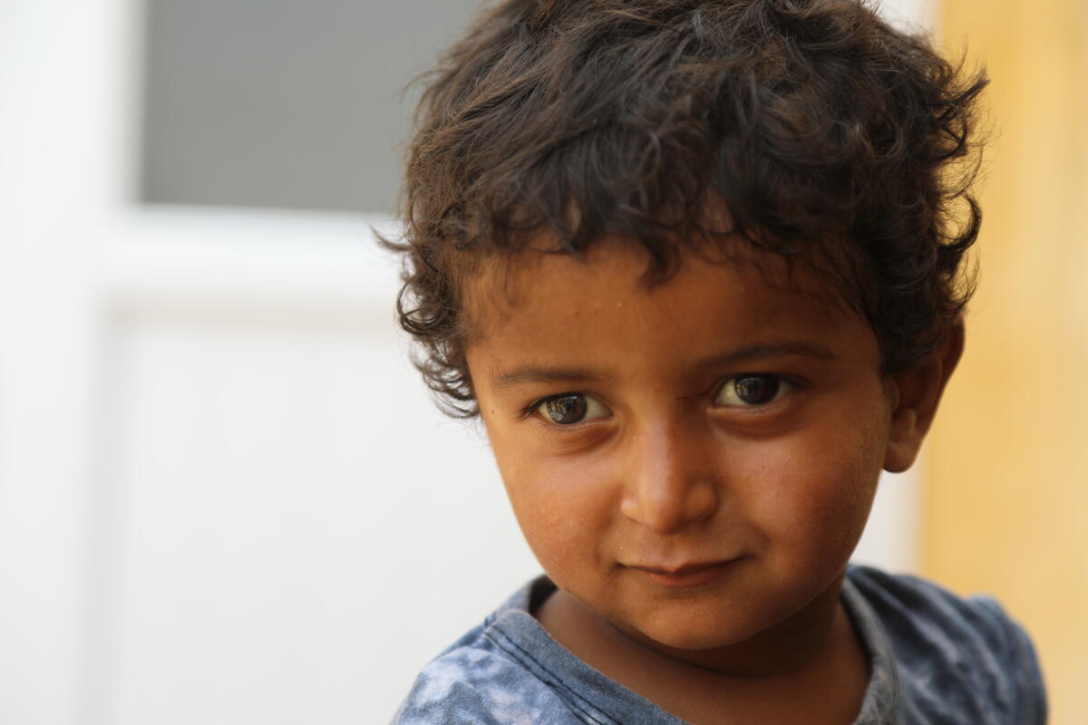 A child from Syria